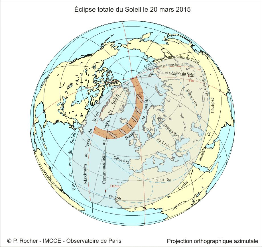 Observation de l'éclipse de soleil du 20 mars 2015