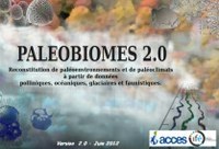 Nouvelle version de Paléobiomes: Paléobiomes 2