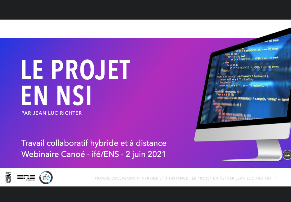 W1 Jean Luc Richter  projet NSI