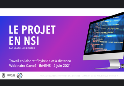 W1 Jean Luc Richter  projet NSI