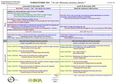 FT2011 programme