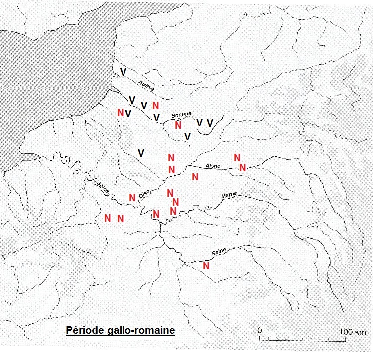 répartition des blés nus et vêtus dans la RP et le Nord à la période gallo-romaine_imag brute