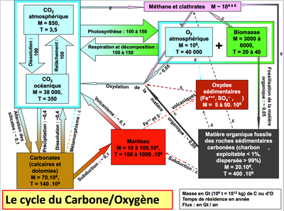 cycle carbone oxygene