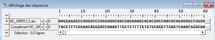 Comparaison ARN Complémentaire