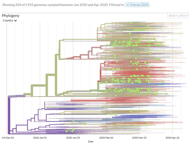 204 Séquences Françaises parmi les données mondiales
