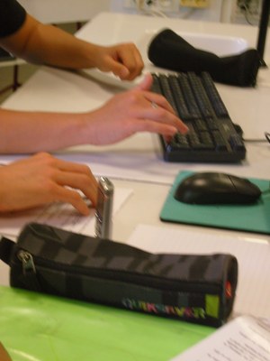 main déclenchement clavier